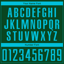 Load image into Gallery viewer, Custom Green Lakes Blue Sublimation Soccer Uniform Jersey