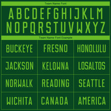 Load image into Gallery viewer, Custom Green Aurora Green Sublimation Soccer Uniform Jersey