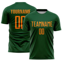 Load image into Gallery viewer, Custom Green Bay Orange Sublimation Soccer Uniform Jersey