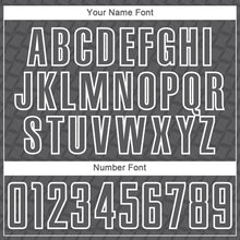 Load image into Gallery viewer, Custom Steel Gray White Geometric Shape Sublimation Soccer Uniform Jersey