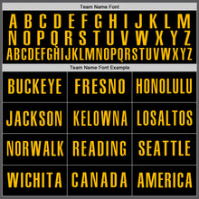 Load image into Gallery viewer, Custom Steel Gray Black-Gold Authentic Baseball Jersey