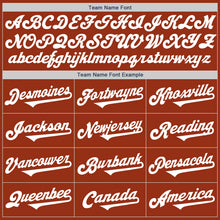 Load image into Gallery viewer, Custom Texas Orange White Authentic Baseball Jersey