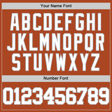 Load image into Gallery viewer, Custom Texas Orange White-Gray Authentic Basketball Jersey