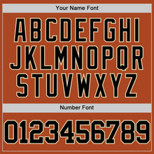 Load image into Gallery viewer, Custom Texas Orange Black-Cream Authentic Basketball Jersey