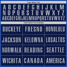 Load image into Gallery viewer, Custom Thunder Blue Navy-Gray Authentic Baseball Jersey