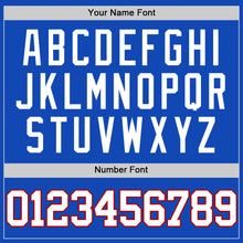 Load image into Gallery viewer, Custom Thunder Blue White-Red Authentic Basketball Jersey