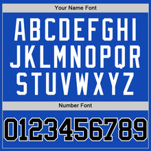 Load image into Gallery viewer, Custom Thunder Blue Black-White Authentic Basketball Jersey