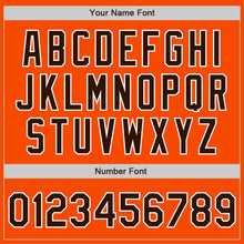 Load image into Gallery viewer, Custom Orange Brown-White Authentic Two Tone Baseball Jersey
