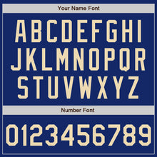 Load image into Gallery viewer, Custom Royal Cream Authentic Two Tone Baseball Jersey