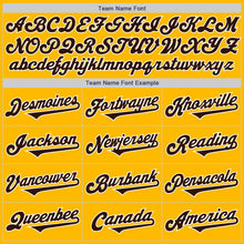 Load image into Gallery viewer, Custom Gold Brown-White Authentic Two Tone Baseball Jersey