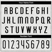 Load image into Gallery viewer, Custom White Black Abstract Line Sublimation Volleyball Uniform Jersey