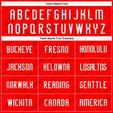 Load image into Gallery viewer, Custom Red White-Black Sublimation Volleyball Uniform Jersey