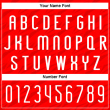 Load image into Gallery viewer, Custom Red White-Black Sublimation Volleyball Uniform Jersey