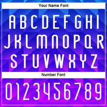 Load image into Gallery viewer, Custom Royal White-Pink Geometric Shape Sublimation Volleyball Uniform Jersey