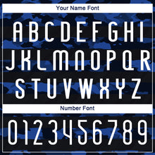 Load image into Gallery viewer, Custom Black White Camo Shape Sublimation Volleyball Uniform Jersey