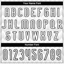 Load image into Gallery viewer, Custom White Black Geometric Shape Sublimation Volleyball Uniform Jersey