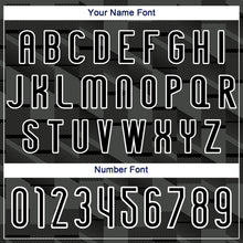 Load image into Gallery viewer, Custom Black White Lines Sublimation Volleyball Uniform Jersey