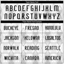 Load image into Gallery viewer, Custom White Black Geometric Shape Sublimation Volleyball Uniform Jersey