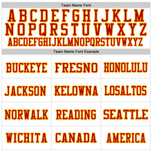 Load image into Gallery viewer, Custom White Red-Gold Mesh Authentic Throwback Football Jersey