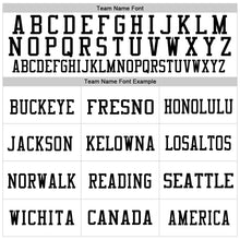 Load image into Gallery viewer, Custom White Black-Gray Mesh Authentic Throwback Football Jersey