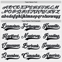 Load image into Gallery viewer, Custom White Black-Gray Hockey Jersey