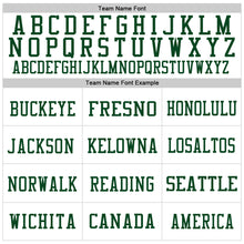 Load image into Gallery viewer, Custom White Green-Gray Mesh Authentic Football Jersey