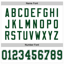 Load image into Gallery viewer, Custom White Green-Gray Mesh Authentic Football Jersey