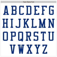 Load image into Gallery viewer, Custom White Royal Authentic Baseball Jersey