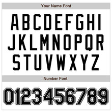 Load image into Gallery viewer, Custom White Black Authentic Baseball Jersey