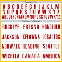 Load image into Gallery viewer, Custom Yellow Red-White Authentic Baseball Jersey