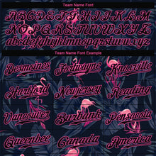 Load image into Gallery viewer, Custom 3D Pattern Design Flamingo Authentic Baseball Jersey