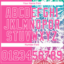 Load image into Gallery viewer, Custom 3D Pattern Design Tropical Palm Leaves Authentic Baseball Jersey