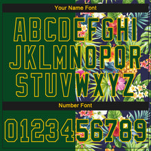 Load image into Gallery viewer, Custom 3D Pattern Design Tropical Pattern With Pineapples Palm Leaves And Flowers Authentic Baseball Jersey