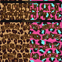 Load image into Gallery viewer, Custom 3D Pattern Design Leopard Authentic Baseball Jersey