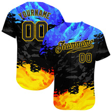 Load image into Gallery viewer, Custom 3D Pattern Design Fade Authentic Baseball Jersey