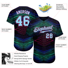 Load image into Gallery viewer, Custom 3D Pattern Design Lines Authentic Baseball Jersey