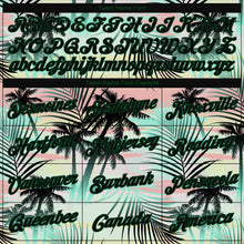 Load image into Gallery viewer, Custom 3D Pattern Design Tropical Hawaii Palm Leaves Performance T-Shirt