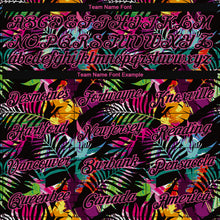 Load image into Gallery viewer, Custom 3D Pattern Design Tropical Hawaii Palm Leaves Performance T-Shirt