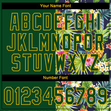 Load image into Gallery viewer, Custom 3D Pattern Design Tropical Pattern With Pineapples Palm Leaves And Flowers Performance T-Shirt