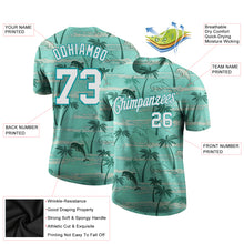 Load image into Gallery viewer, Custom 3D Pattern Design Hawaii Palm Trees Performance T-Shirt