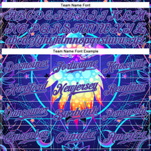 Load image into Gallery viewer, Custom 3D Pattern Design Magic Mushrooms Over Sacred Geometry Psychedelic Hallucination Authentic Baseball Jersey