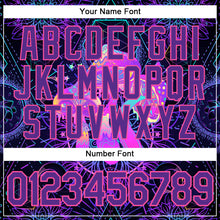 Load image into Gallery viewer, Custom 3D Pattern Design Magic Mushrooms Over Sacred Geometry Psychedelic Hallucination Authentic Baseball Jersey