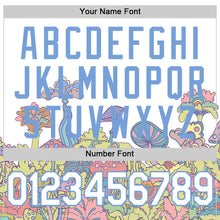 Load image into Gallery viewer, Custom 3D Pattern Design Colorful Flowers And Mushrooms Psychedelic Hallucination Authentic Baseball Jersey