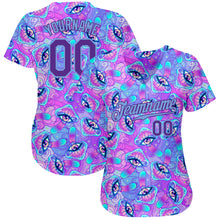 Load image into Gallery viewer, Custom 3D Pattern Design Magic Mushrooms Psychedelic Hallucination Authentic Baseball Jersey