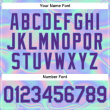 Load image into Gallery viewer, Custom 3D Pattern Design Abstract Trendy Holographic Vaporwave Style Authentic Baseball Jersey