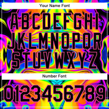 Load image into Gallery viewer, Custom 3D Pattern Design Abstract Iridescent Psychedelic Swirl Fluid Art Authentic Baseball Jersey