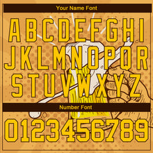 Load image into Gallery viewer, Custom 3D Pattern Design Let's Drink Authentic Baseball Jersey