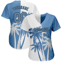 Load image into Gallery viewer, Custom 3D Pattern Design Hawaii Coconut Trees Authentic Baseball Jersey