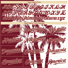 Load image into Gallery viewer, Custom 3D Pattern Design Hawaii Coconut Trees Authentic Baseball Jersey