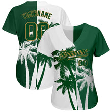 Load image into Gallery viewer, Custom 3D Pattern Design Hawaii Coconut Trees Authentic Baseball Jersey